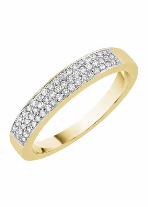 18k Diamond Mens Wedding Band 4.1g