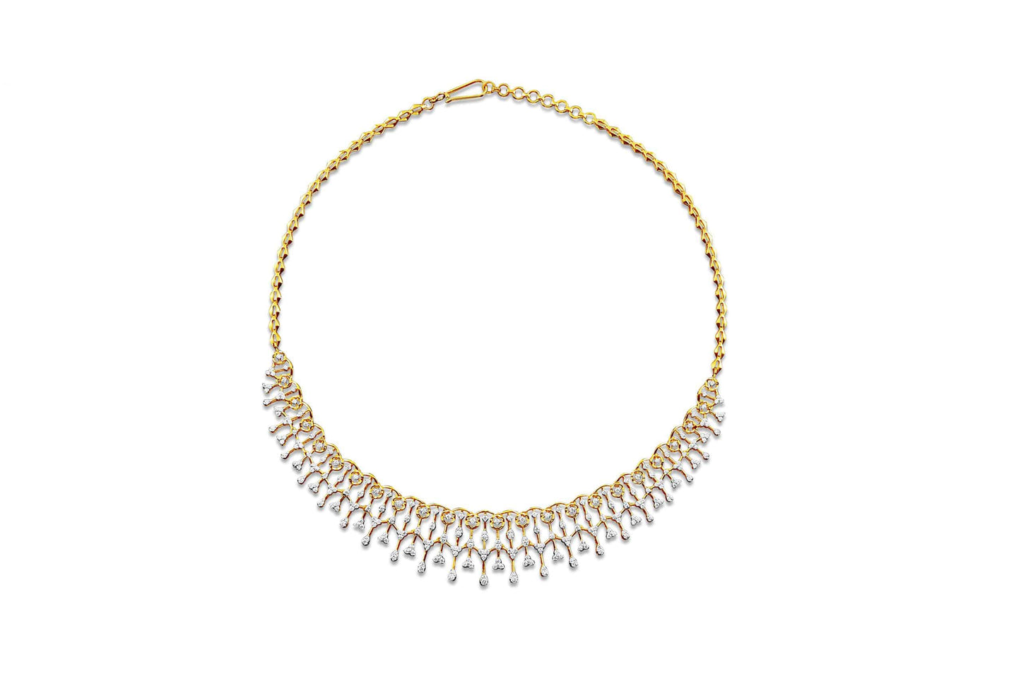 14k Diamond Fancy Set 22.11g