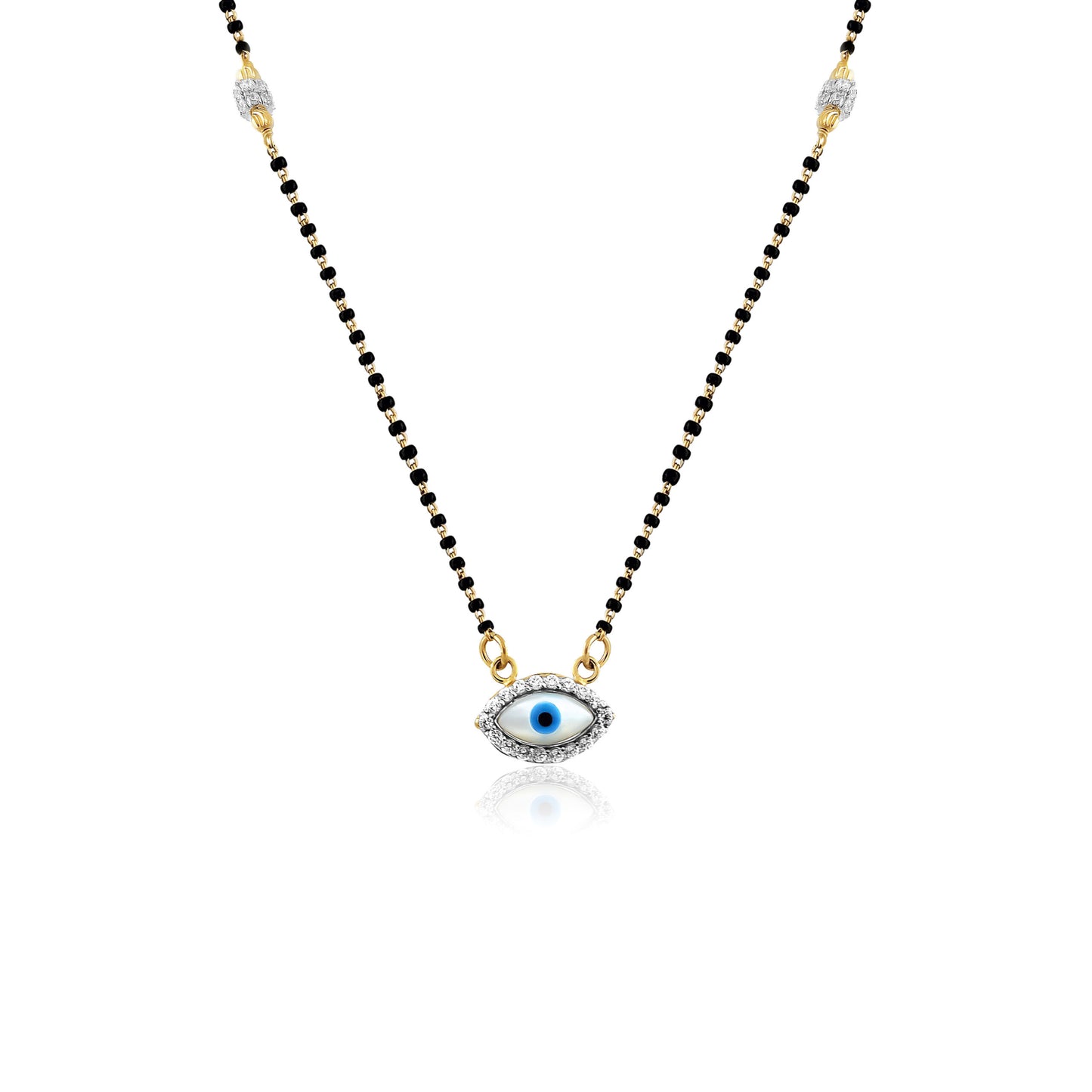 22k Evil Eye Mangalsutra 6.11g