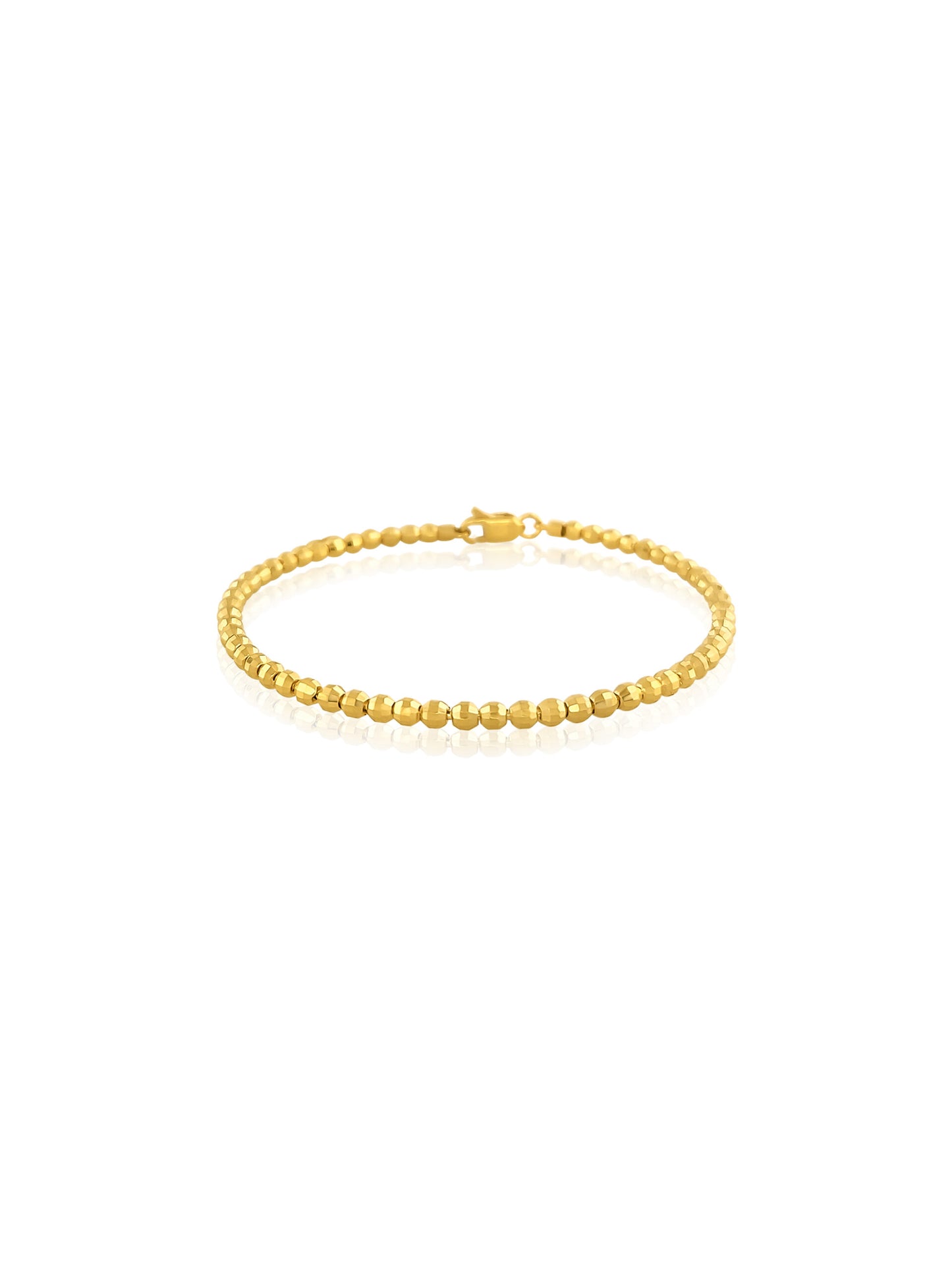 22k Ball Detailed Bracelet 9g