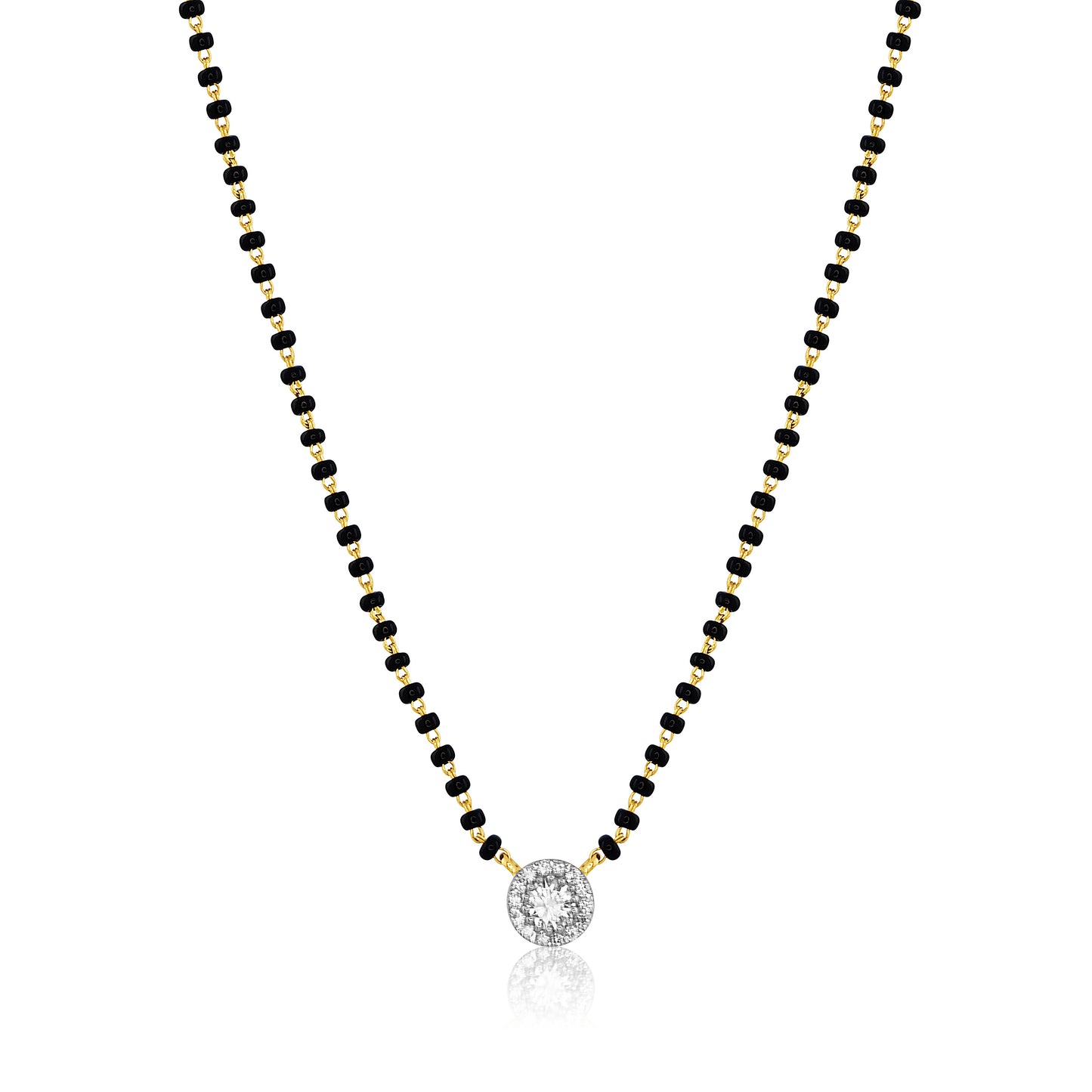 22k Cubic Zirconia Detail Mangalsutra 7.23g