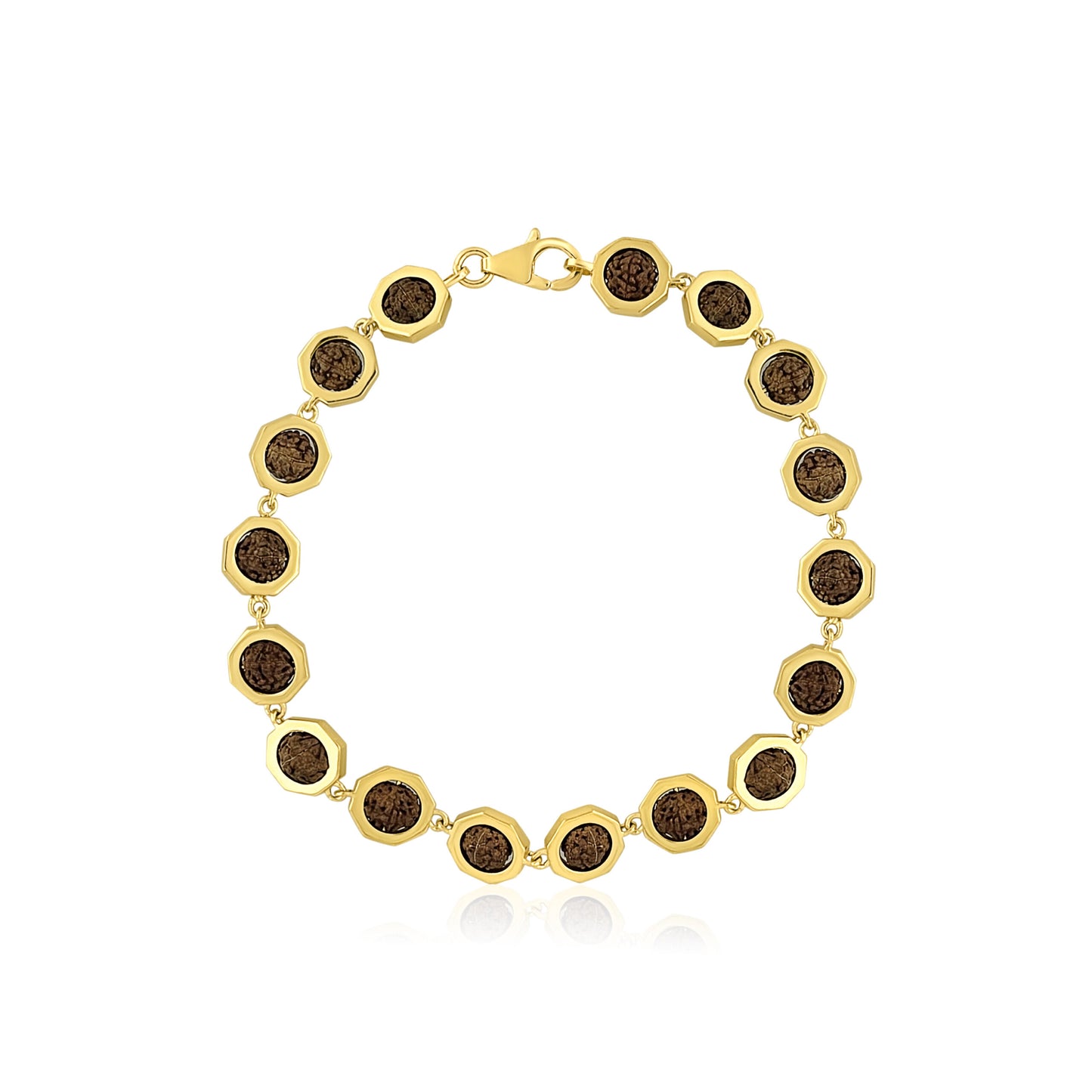 22k Rudraksh Bracelet 12g-19cm