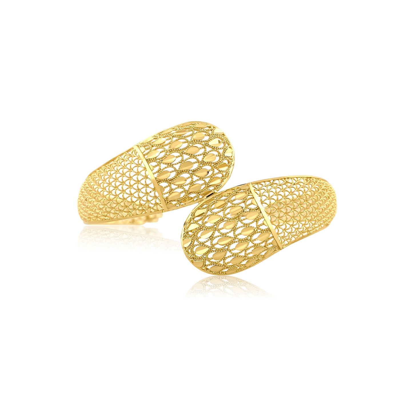 22k Detailed Twist Design Bracelet 25g