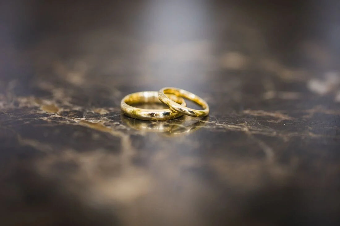Gold Wedding Rings in Perth made by OM Jewellers.