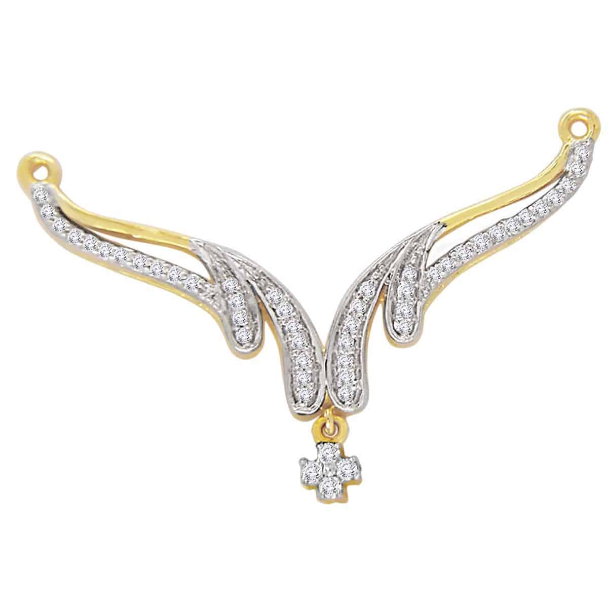 18k Diamond Tear Drop Pendant 4.56g