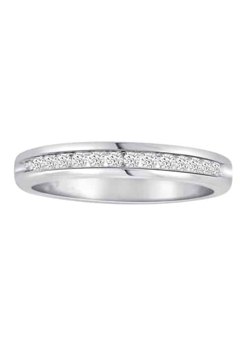 18k Bezal Diamond Band 2.80g