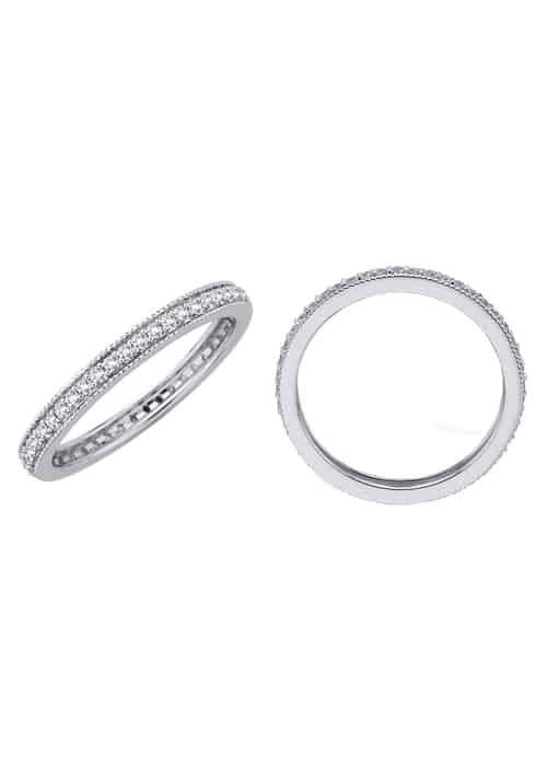 18k Diamond Eternity Band 2.11g