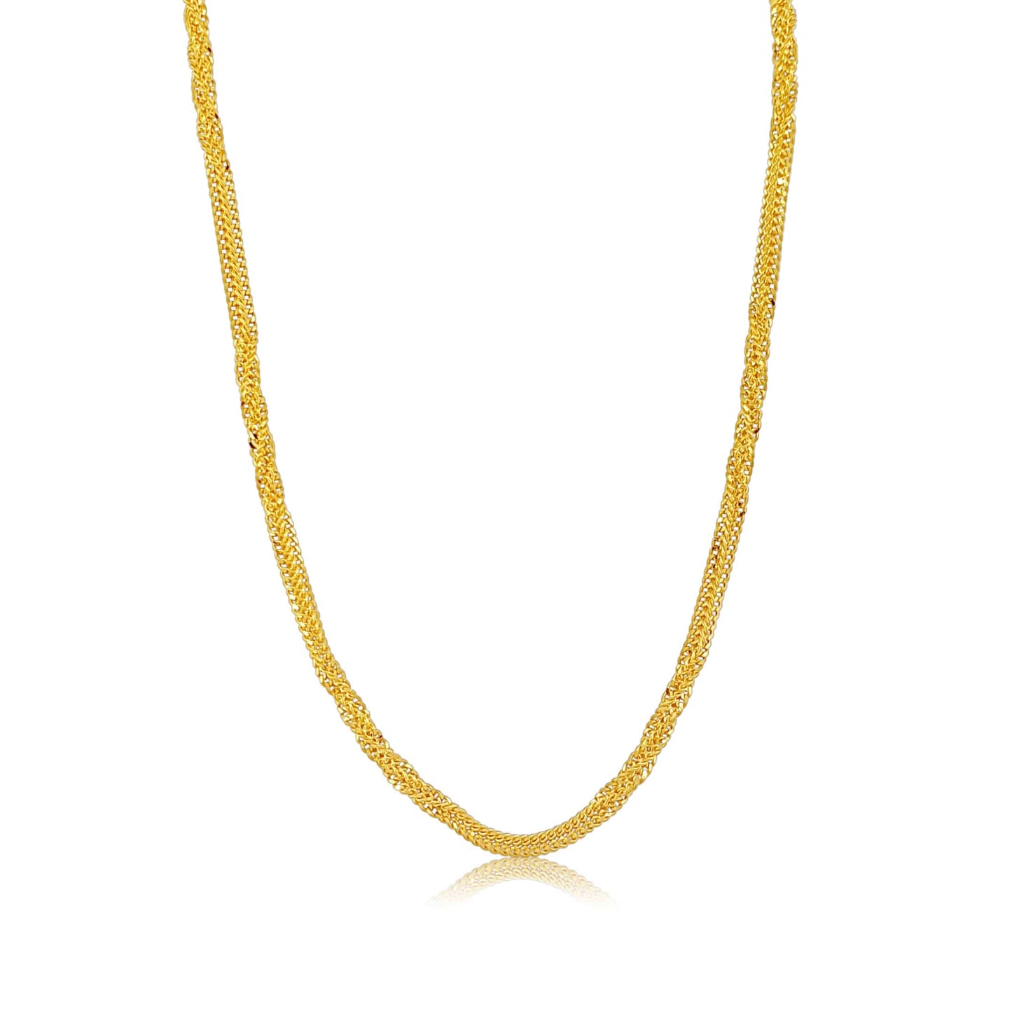 22k Singapore Design Chain 14.25g-50cm