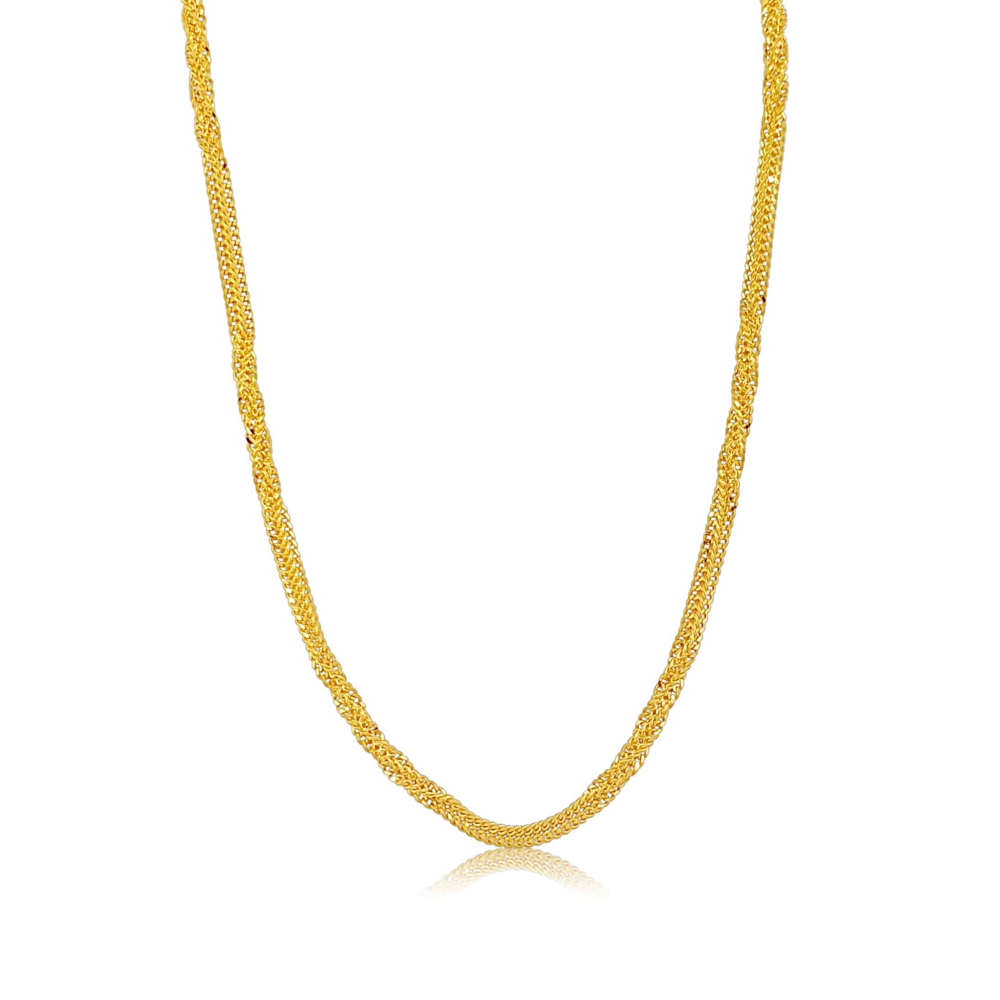 22k Singapore Design Chain 14.25g-50cm