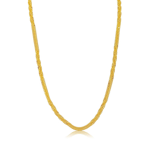 22k Singapore Design Chain 14.25g-50cm