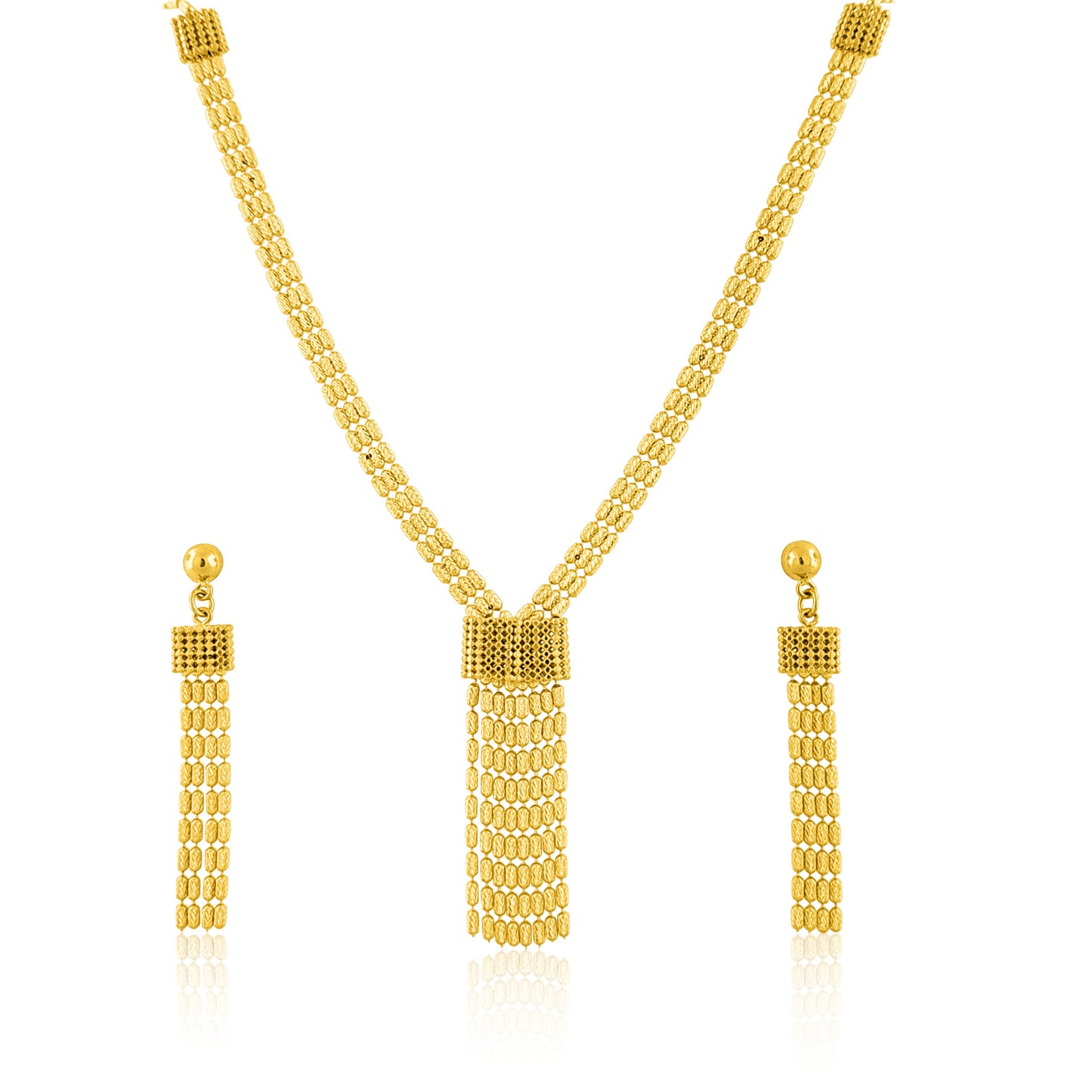 22k Draped Design Set 17.26g