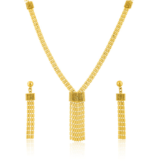 22k Draped Design Set 17.26g