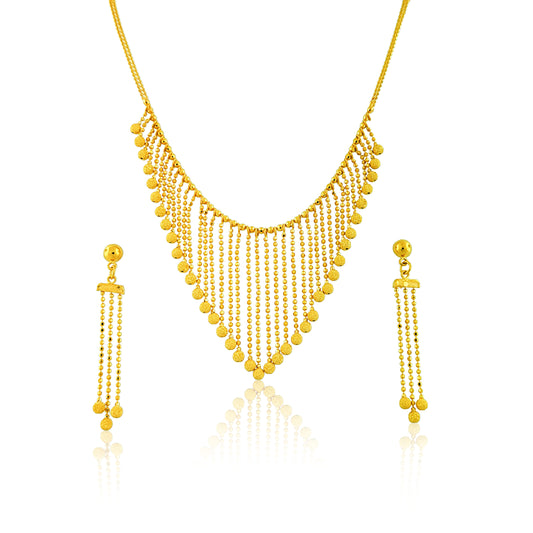 22k Tassel Design Sparkly Set 22.5g