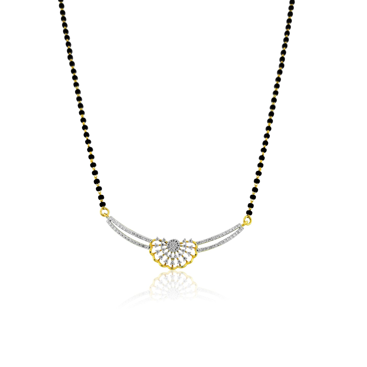 22k Cubic Zirconia Mangalsutra 6.03g