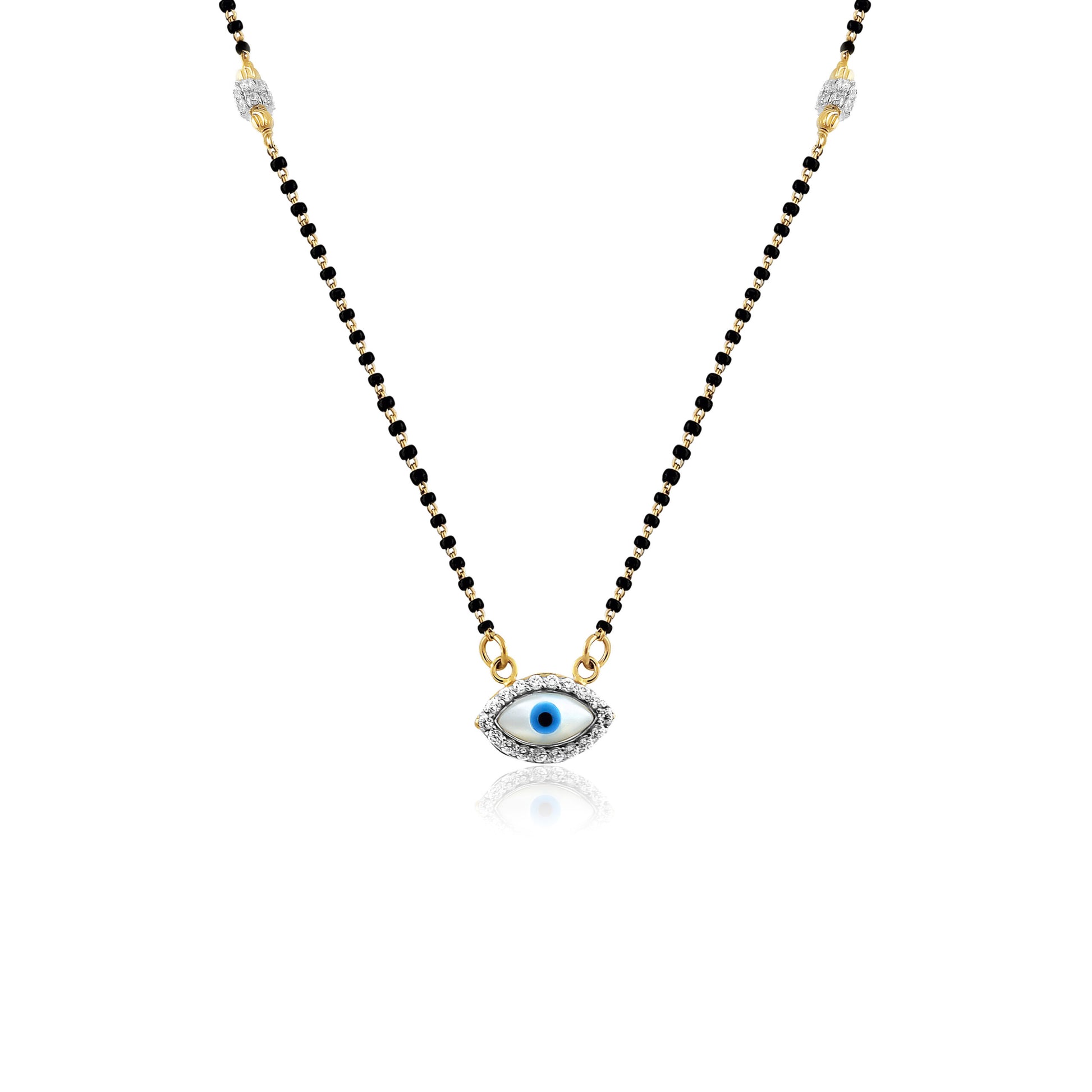 22k Evil Eye Mangalsutra 6.11g