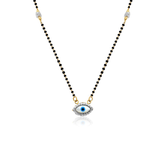 22k Evil Eye Mangalsutra 6.11g