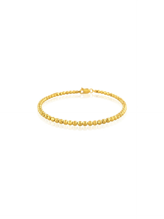 22k Ball Detailed Bracelet 9g
