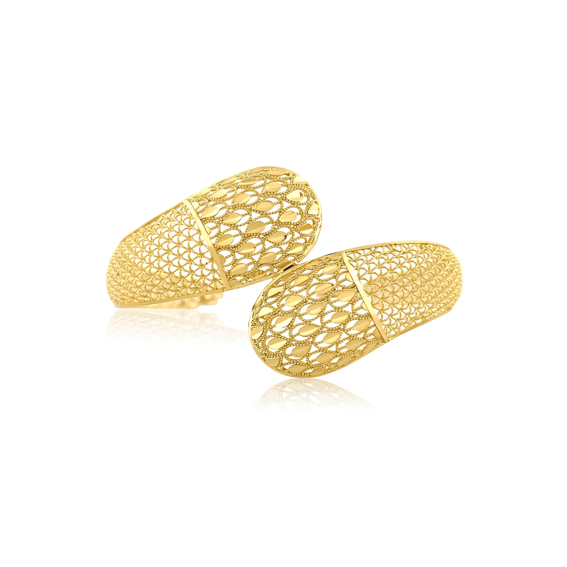22k Detailed Twist Design Bracelet 25g