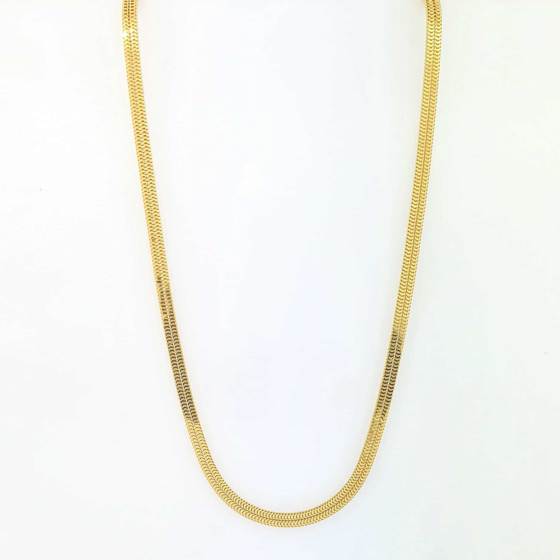 22k Box Style Chain 13g-45cm