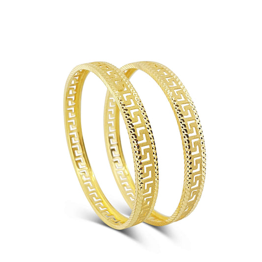 22k Designer Inspired Bangles 30g