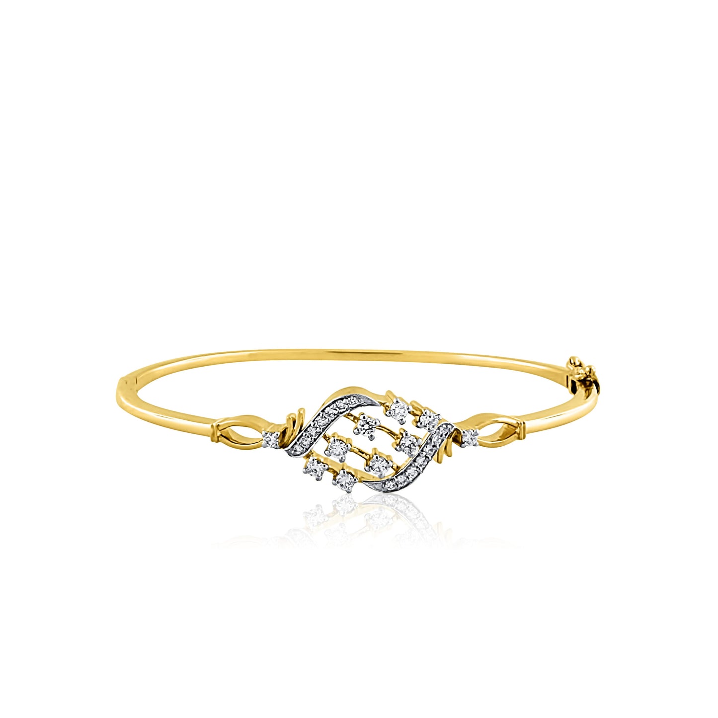 18k Star Inspired Diamond Bracelet 11.23g