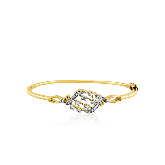 18k Star Inspired Diamond Bracelet 11.23g