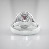 18K Pink sapphire and diamond ring jewellery shops perth