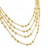 22k Four Layered Necklace Set 17.43g indian jewellery perth