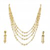 22k Four Layered Necklace Set 17.43g indian jewellery perth