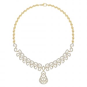 18k Diamond Fancy Layered Necklace