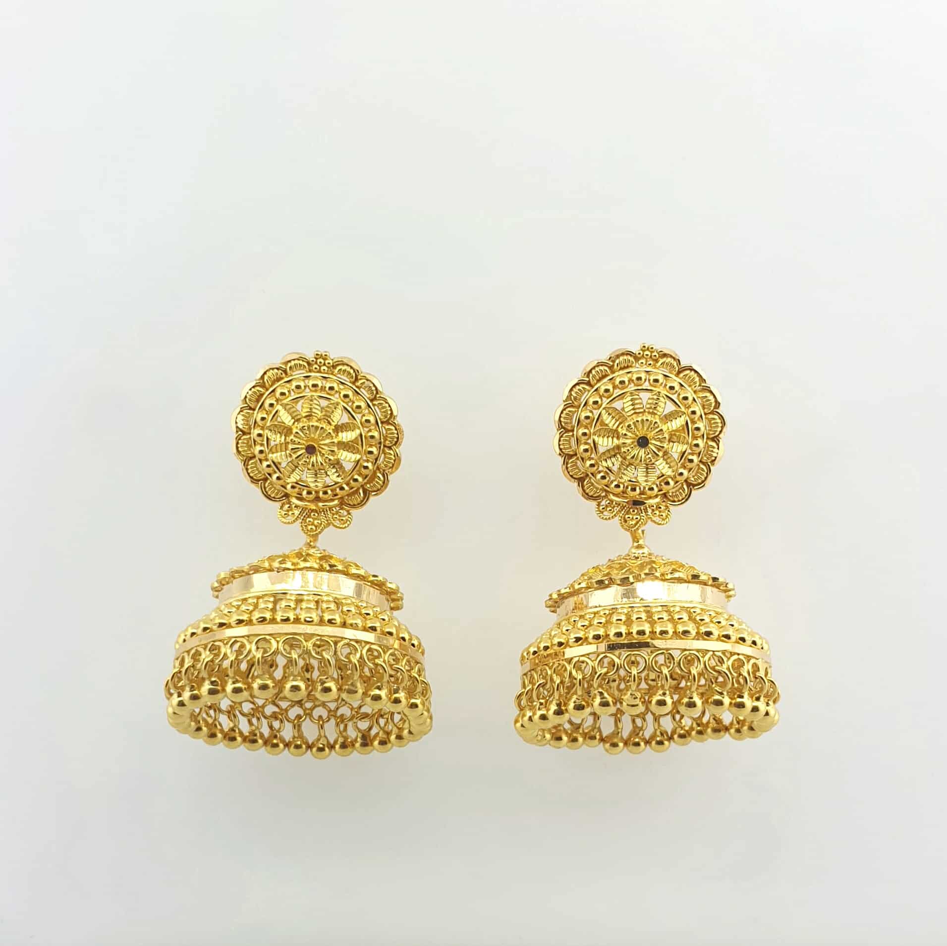 Get online Designer jewellery Black Pearl Fancy Party Wear Jhumki / Jhumka  Earrings For Girls and Women – Lady India