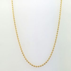 22k Diamond Cut Chain 6.25g-40cm