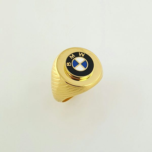 22k BMW Mens Ring