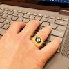 22k BMW Mens Ring