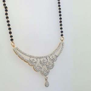 18k Diamond Chandelier Design Mangalsutra indian jewellery perth