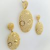 22k Light Weight Net Style Set gold jewellery perth