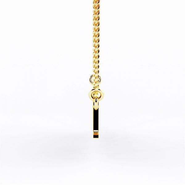 22k Nyala Font Nameplate Necklace 7g gold necklace Sara name