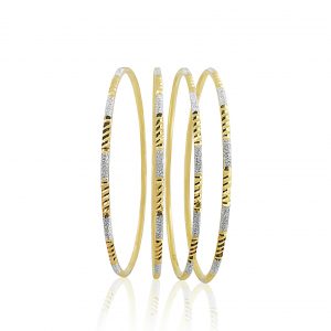 jewellery stores perth 22k Patterned Bangles 16.9g