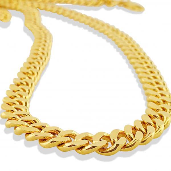 22k Curb Link Chain 45g gold chains perth