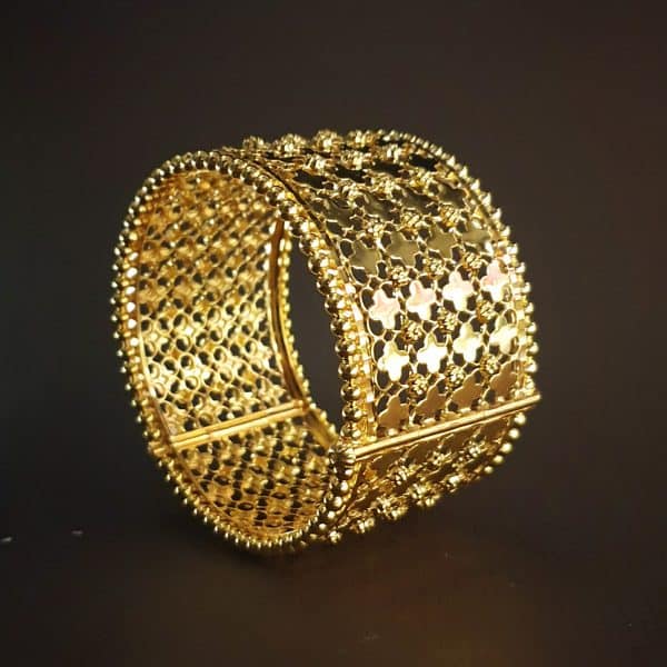 gold jewellery perth 22k Wide Fancy Bangle 73.31g