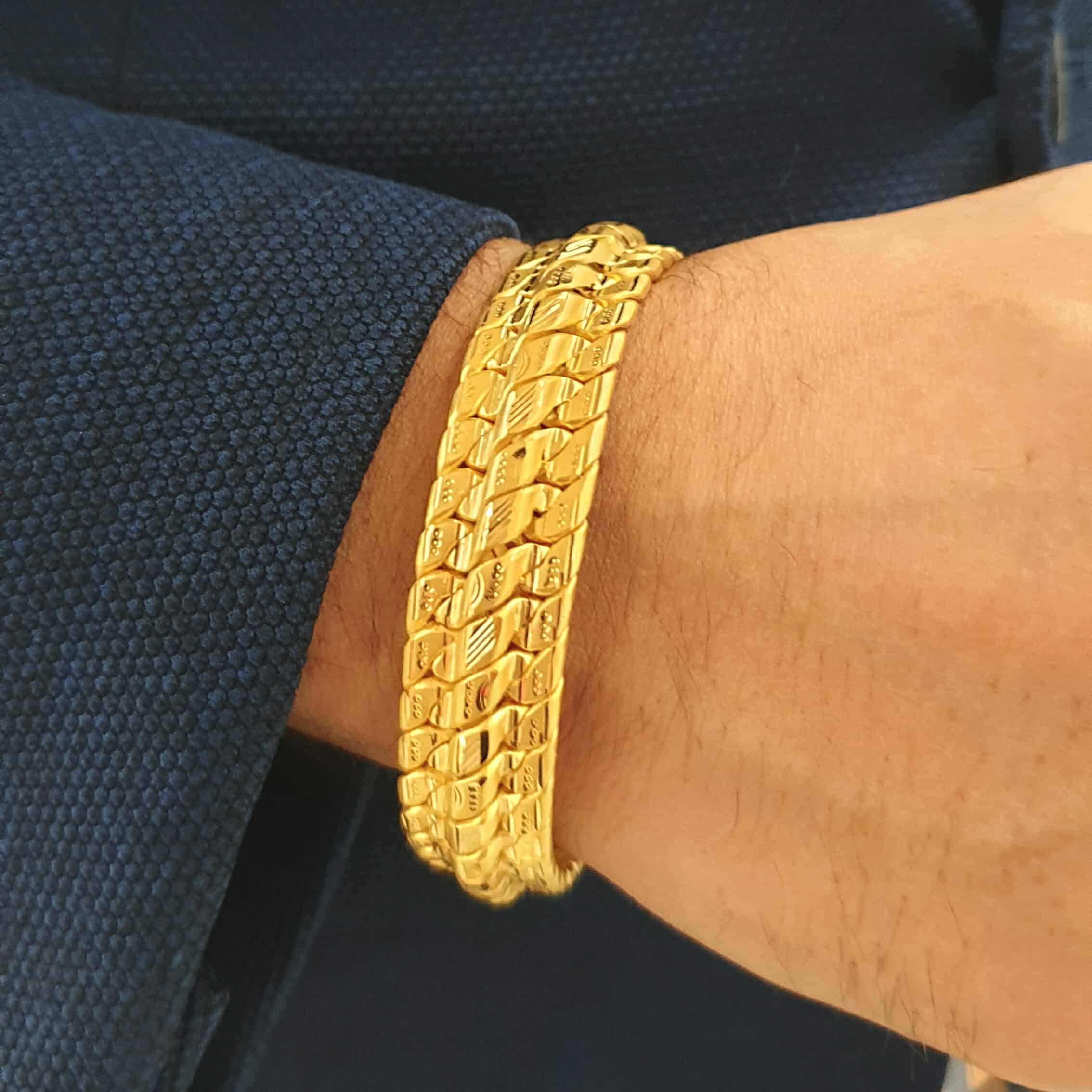 RARE PRINCE by CARAT SUTRA | Unique Vintage Gold Dragon Bracelet | 22k –  caratsutra