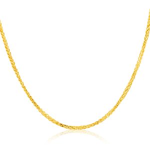 22k Wheat Chain 4.98g-45cm