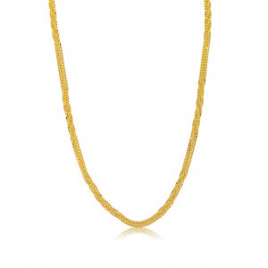 22k Singapore Design Gold Chain 14.25g