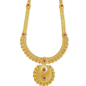 22k Gold Fancy Necklace 69.26g