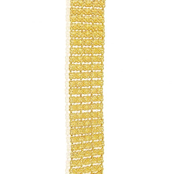 22k Gold Layered Draped Bracelet Perth