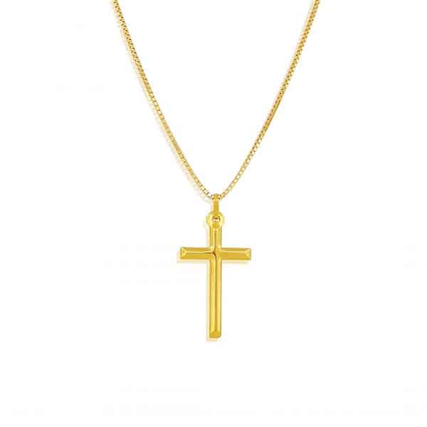 22k Gold Cross Pendant 1.65g