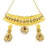 22k Kundan Choker Fancy Set 98.07g