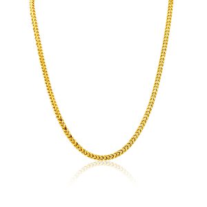 22k Foxtail Style Chain 34.56g-50cm