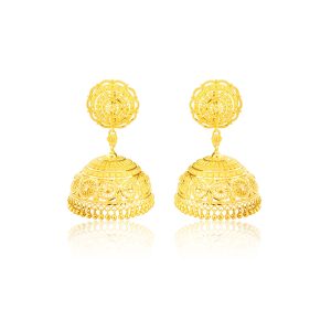 22k Fancy Jhumka Earrings 32.89g