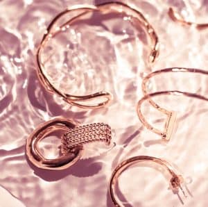 rose gold jewellery